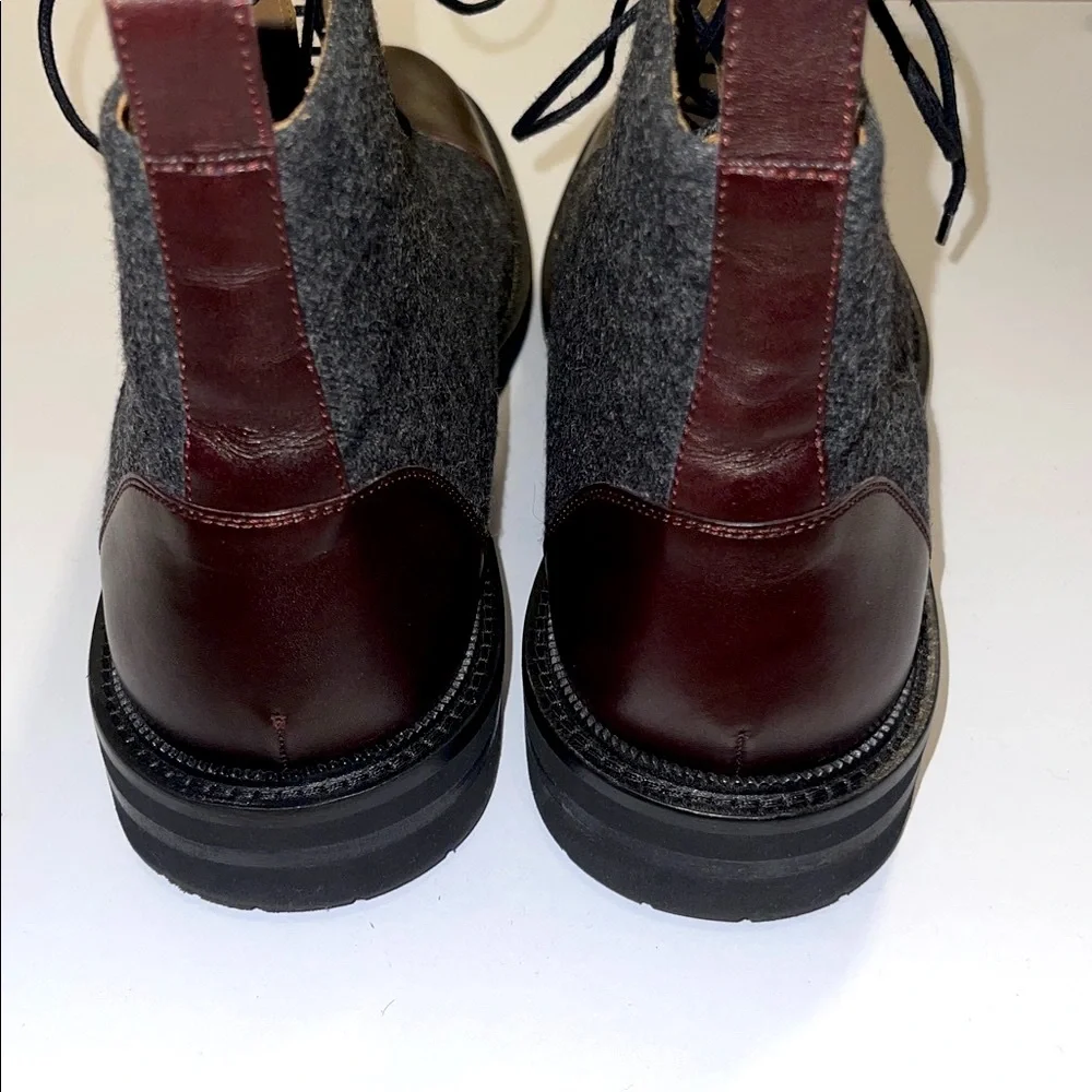 Taft The Jack Boot in Grey Oxblood
